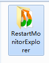 restart and monitor explorer