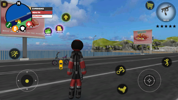 火柴人绳索英雄国际版(Stickman Rope Hero)