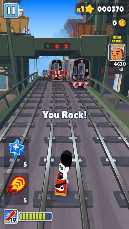 地铁跑酷扇扇定制版