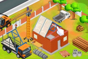 儿童建房子游戏