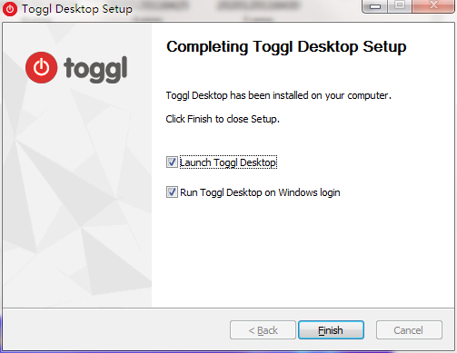 toggl desktop