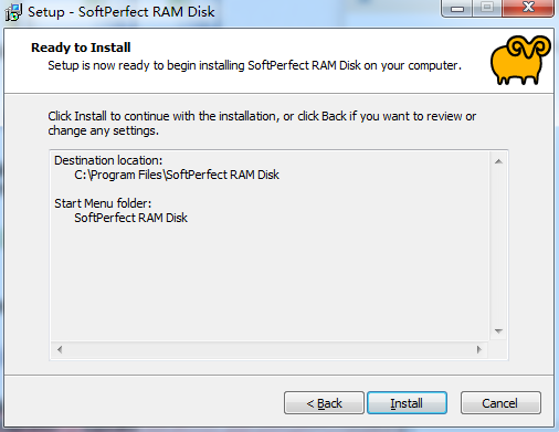 SoftPerfect RAM Disk