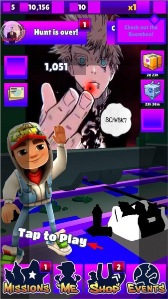 地铁跑酷地府洛阳版