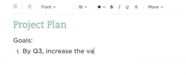 evernote简化版