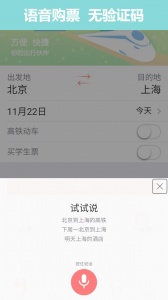 掌上火车票app