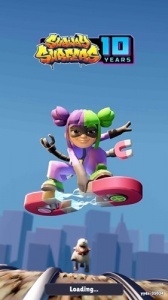 地铁跑酷彩色金币版