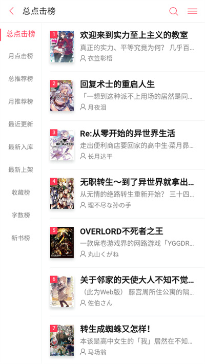 哔哩轻小说app最新版