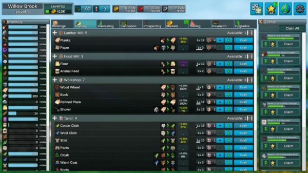 工业小镇：放置版