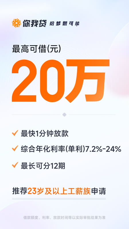 你我贷借款app最新版