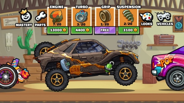 登山赛车2国际版(hill climb racing2)