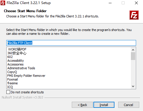 filezilla server