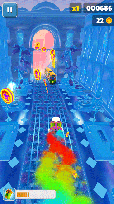 地铁跑酷星空版