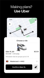 Uber打车app