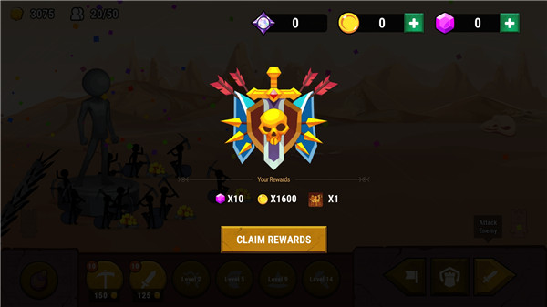 火柴人战争王座之战官方版(Stick War)