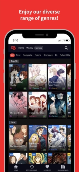 toomics玩漫会员版