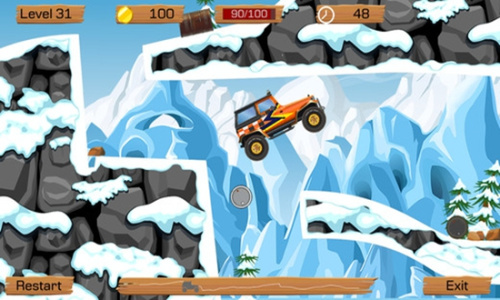 雪地越野游戏