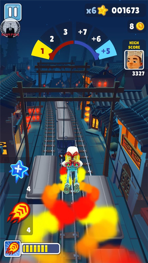 地铁跑酷变色杰克魔改版