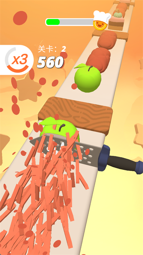 狂乱切水果游戏