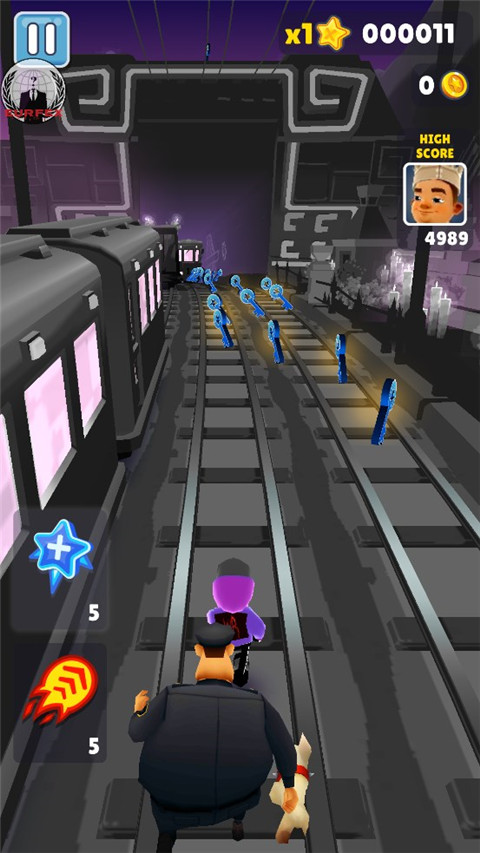 地铁跑酷zfdtig雾绕定制专属版