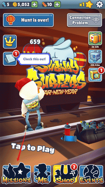 地铁跑酷农历新年版