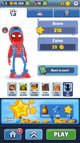 地铁跑酷黑白牛津版