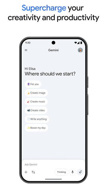 Google Gemini AI