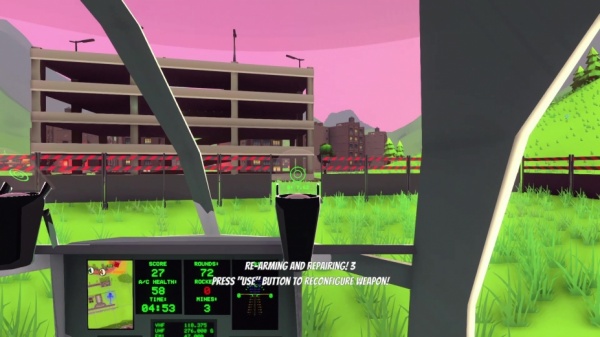 多用途直升机：丧尸