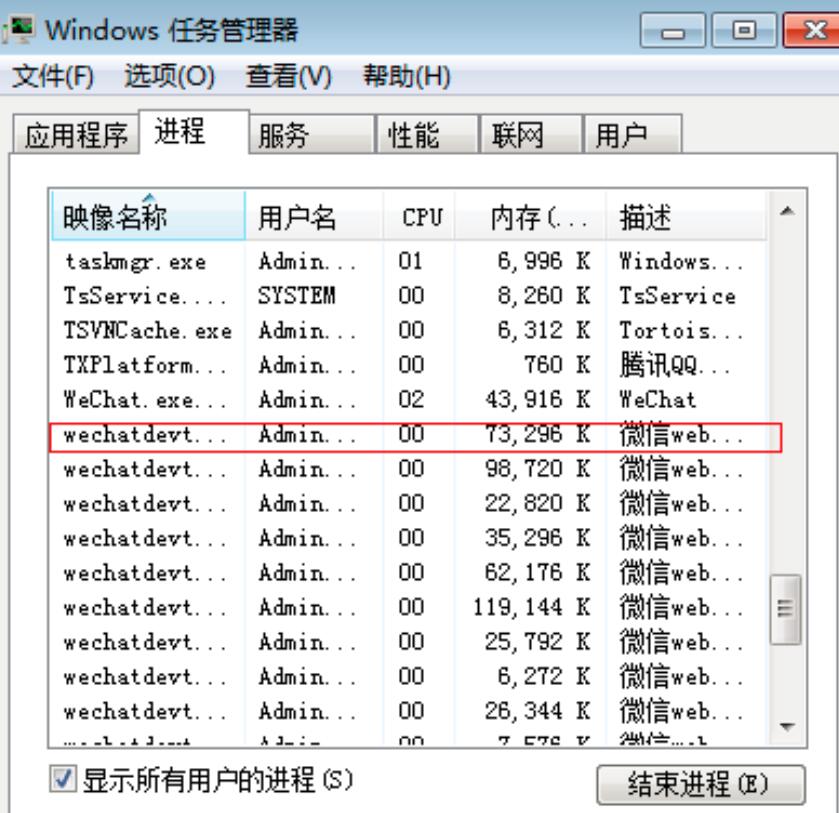 微信web开发者工具