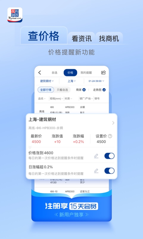 我的钢铁app