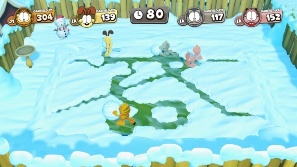 加菲猫千层面派对