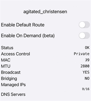 Zerotier One官方手机版