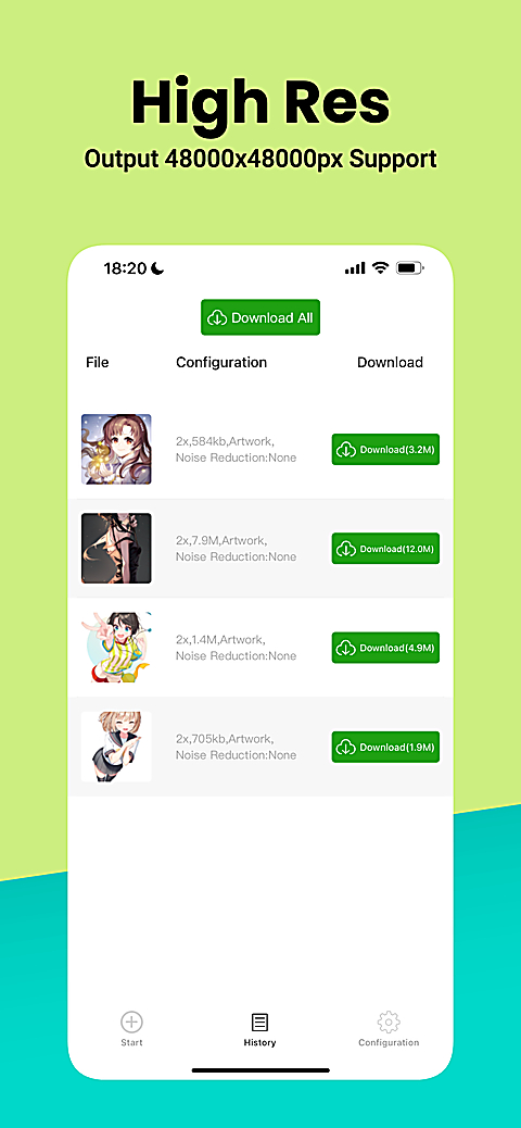 Bigjpg图片放大器app
