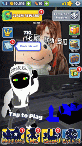 地铁跑酷皮瓜花扇魔改首尔版