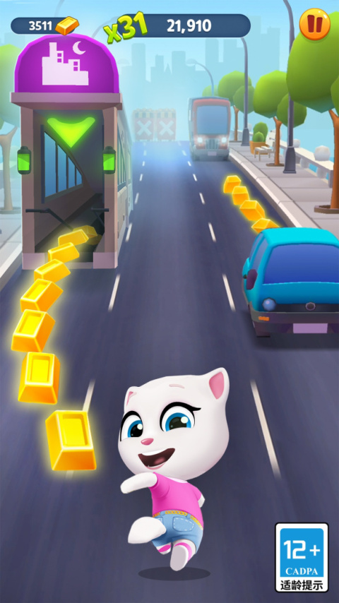 汤姆猫跑酷九游版