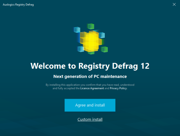 Auslogics Registry Defrag