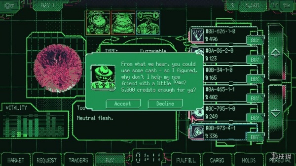 太空军阀器官交易模拟