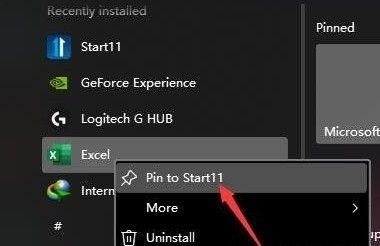 start menu11