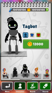 地铁跑酷灰色版