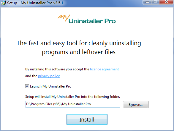 Large Software My Uninstaller