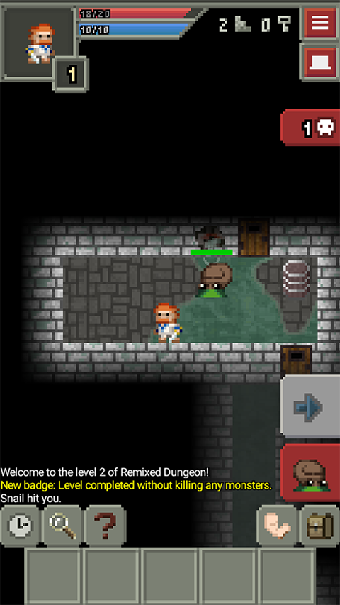 混合的像素地下城