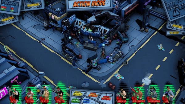 太空中的太空劫掠者