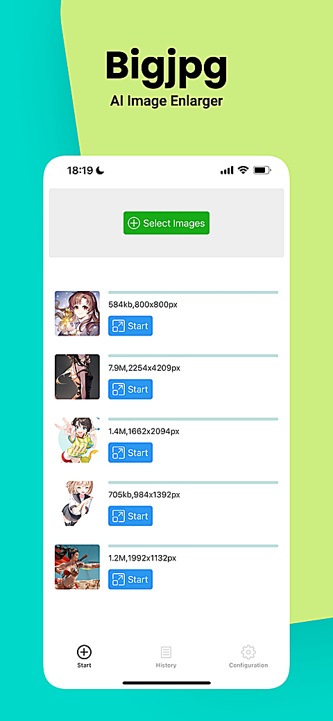 Bigjpg图片放大器app