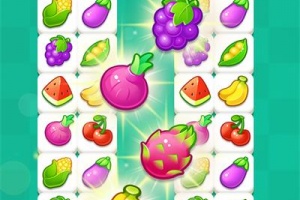 趣味果蔬连连看小游戏