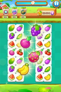 趣味果蔬连连看小游戏