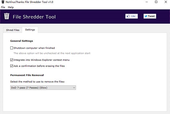 File Shredder Tool