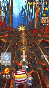 地铁跑酷海底熔岩版