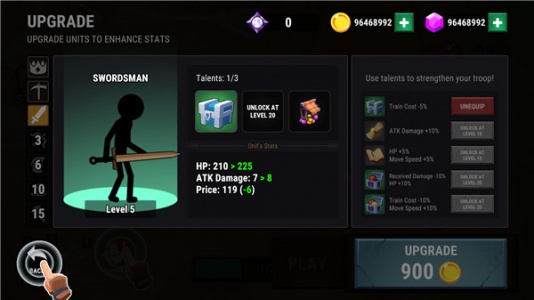 火柴人战争王座之战官方版(Stick War)