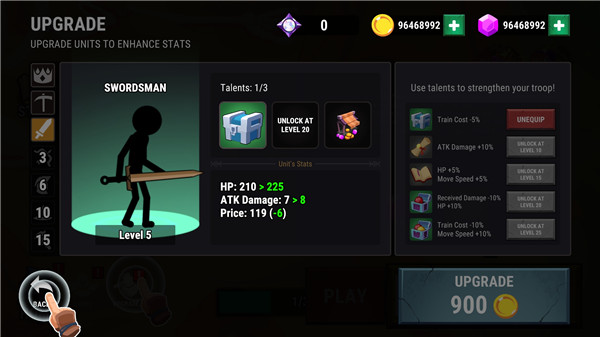 火柴人战争王座之战官方版(Stick War)