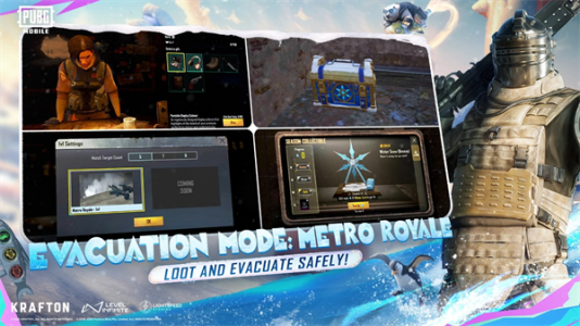 PUBGMOBILE国际服手游地铁逃生