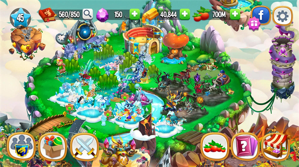 龙之国度官方正版(Dragon City)